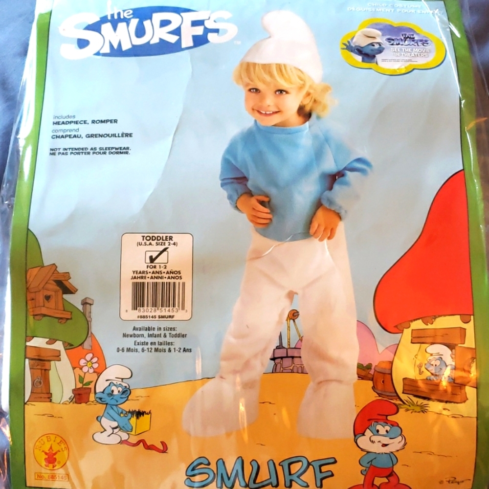 THE SMURFS CHILD COSTUME